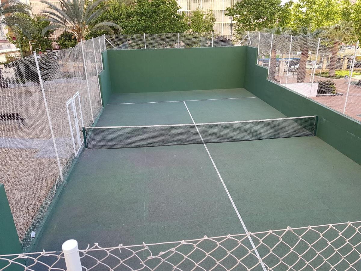 Ideal familias en urbanización de lujo a 600m de la playa Levante con Wifi, AC y Parking Benidorm Exterior foto